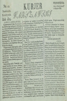 Kurjer Warszawski. 1824, nr 11 (12 stycznia)
