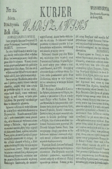 Kurjer Warszawski. 1824, nr 21 (24 stycznia)