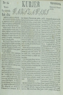 Kurjer Warszawski. 1824, nr 24 (27 stycznia)