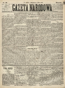 Gazeta Narodowa. 1881, nr 59