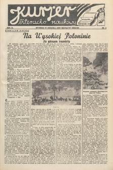 Kurjer Literacko-Naukowy. 1934, nr 3