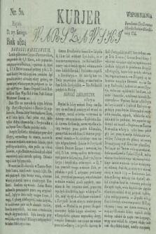 Kurjer Warszawski. 1824, nr 50 (27 lutego)