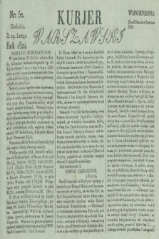 Kurjer Warszawski. 1824, nr 52 (29 lutego)