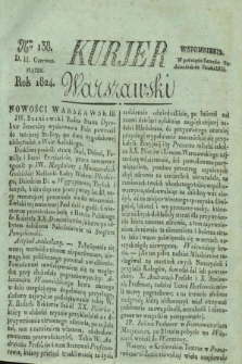 Kurjer Warszawski. 1824, Nro 138 (11 czerwca)