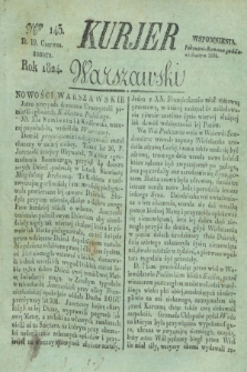 Kurjer Warszawski. 1824, Nro 145 (19 czerwca)