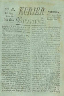 Kurjer Warszawski. 1824, Nro 155 (1 lipca)
