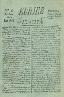 Kurjer Warszawski. 1824, Nro 157 (3 lipca)