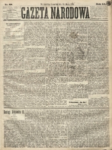Gazeta Narodowa. 1881, nr 68
