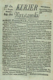 Kurjer Warszawski. 1824, Nro 182 (1 sierpnia)