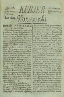 Kurjer Warszawski. 1824, Nro 196 (17 sierpnia)