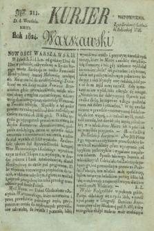 Kurjer Warszawski. 1824, Nro 211 (4 września)