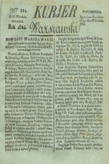 Kurjer Warszawski. 1824, Nro 221 (16 września)