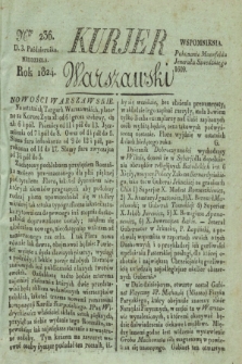 Kurjer Warszawski. 1824, Nro 236 (3 października)