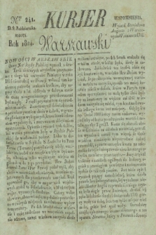 Kurjer Warszawski. 1824, Nro 241 (9 października)