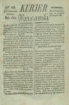 Kurjer Warszawski. 1824, Nro 248 (17 października)