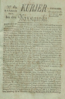 Kurjer Warszawski. 1824, Nro 259 (30 października)