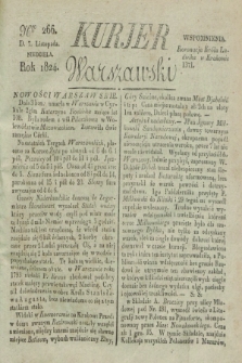 Kurjer Warszawski. 1824, Nro 266 (7 listopada)