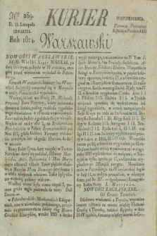 Kurjer Warszawski. 1824, Nro 269 (11 listopada)