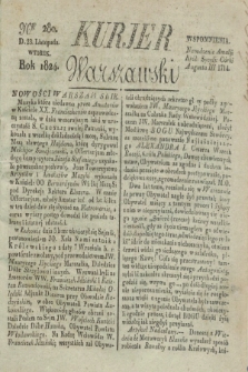 Kurjer Warszawski. 1824, Nro 280 (23 listopada)