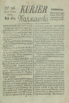 Kurjer Warszawski. 1824, Nro 295 (11 grudnia)