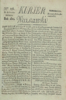 Kurjer Warszawski. 1824, Nro 296 (12 grudnia)