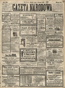 Gazeta Narodowa. 1881, nr 76