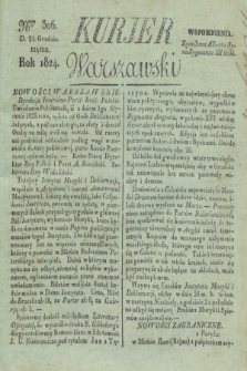 Kurjer Warszawski. 1824, Nro 306 (24 grudnia)