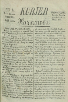 Kurjer Warszawski. 1825, Nro 8 (9 stycznia)