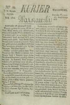 Kurjer Warszawski. 1825, Nro 24 (28 stycznia)