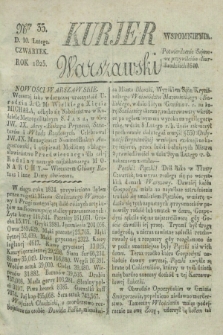 Kurjer Warszawski. 1825, Nro 35 (10 lutego)