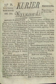 Kurjer Warszawski. 1825, Nro 86 (11 kwietnia)