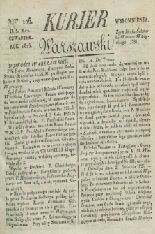 Kurjer Warszawski. 1825, Nro 106 (5 maja)