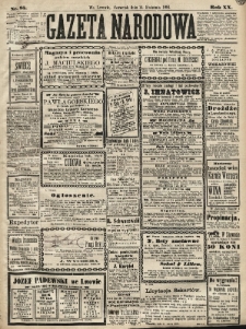 Gazeta Narodowa. 1881, nr 85