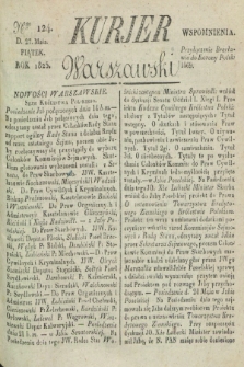 Kurjer Warszawski. 1825, Nro 124 (27 maja)