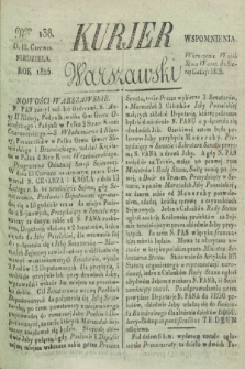 Kurjer Warszawski. 1825, Nro 138 (12 czerwca)