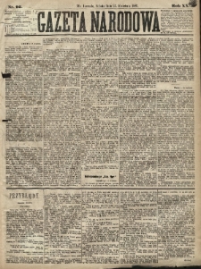Gazeta Narodowa. 1881, nr 92