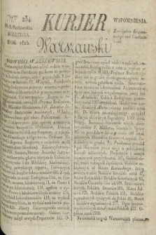 Kurjer Warszawski. 1825, Nro 234 (2 października)