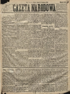 Gazeta Narodowa. 1881, nr 94