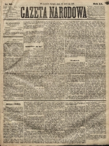 Gazeta Narodowa. 1881, nr 96