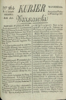 Kurjer Warszawski. 1825, Nro 264 (6 listopada)