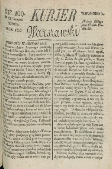 Kurjer Warszawski. 1825, Nro 269 (12 listopada)
