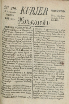 Kurjer Warszawski. 1825, Nro 272 (15 listopada)
