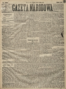 Gazeta Narodowa. 1881, nr 100