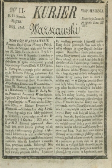 Kurjer Warszawski. 1826, Nro 11 (13 stycznia)