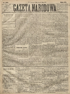 Gazeta Narodowa. 1881, nr 101