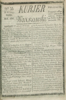 Kurjer Warszawski. 1826, Nro 35 (10 lutego)