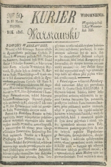 Kurjer Warszawski. 1826, Nro 59 (10 marca)