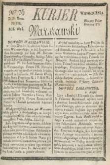 Kurjer Warszawski. 1826, Nro 76 (31 marca)