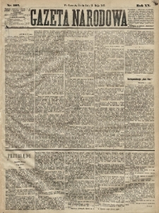 Gazeta Narodowa. 1881, nr 107