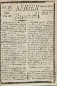 Kurjer Warszawski. 1826, Nro 106 (5 maja)